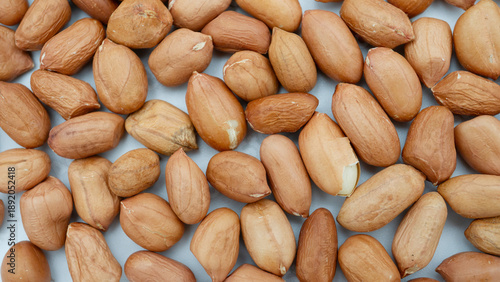 Black-Eyed Peas peanut isolated on white background