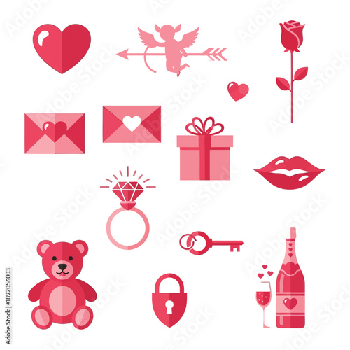 valentine, 14 februari, february