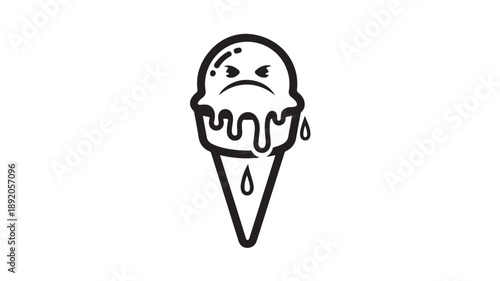 A collection of twenty angry ice  artfully scattered on a white background, suggesting a rich coffee experience.