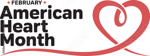 American Heart Month February – Heart Health Awareness Campaign Design