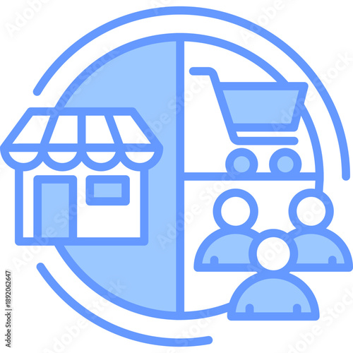 Market Segmentation Icon