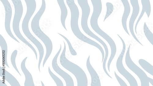 Abstract gray and white pattern resembling swirling water or flames