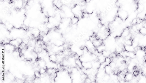 White Marble Texture Background With Soft Purple Veins