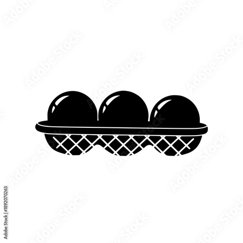 waffle cone sampler vector icon