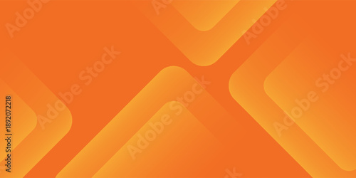 Abstract orange and yellow geometric background. Dynamic shapes composition. Cool background design for posters. Vector illustration