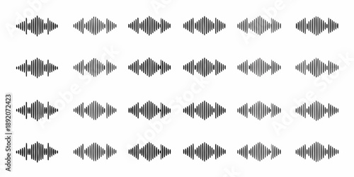 Optical illusion featuring rows of repeating distorted chevron shapes