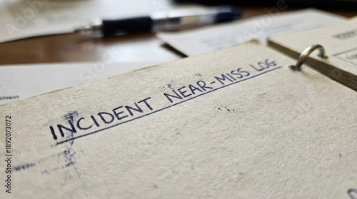 Incident Near Miss Log