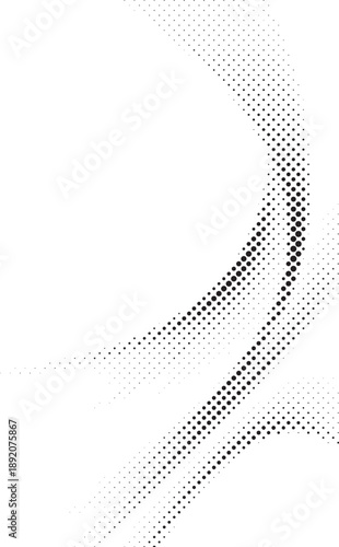 Halftone gradient dot effect background design