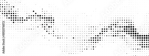 Halftone pattern with gradient effect