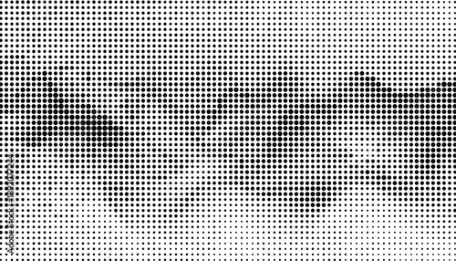 Halftone dot pattern with gradient effect