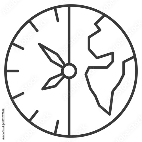 Earth Time Clock 