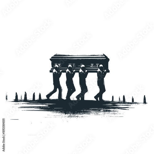 Funeral Without Crowd