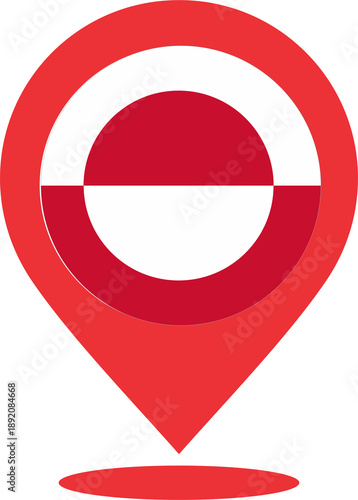Greenland pin map location icon Free Download Greenland pin map location icon - GFXLoad