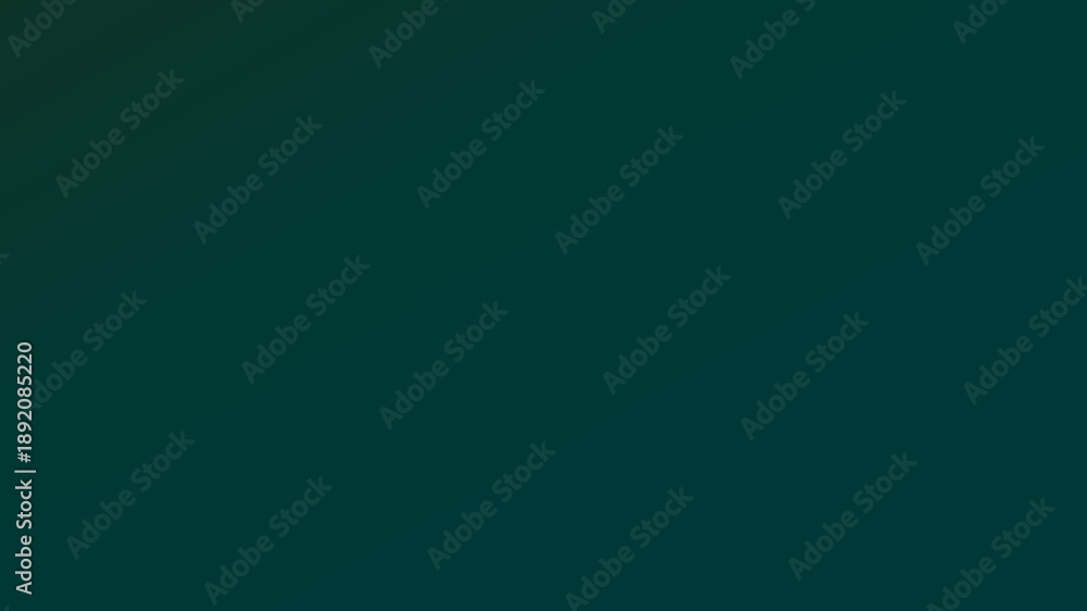 Fototapeta premium Dark Emerald Aqua Gradient Background