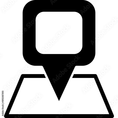 Business Pin location Illustration