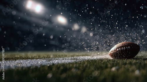 Super bowl lx championship: epic night game drama, american football glory