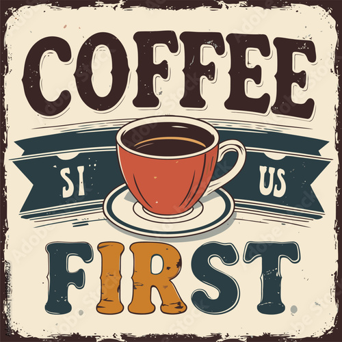 image for a t-shirt about coffee