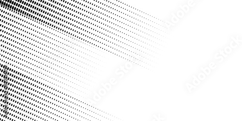 Halftone gradient. Dotted gradient, smooth dots spraying and halftones dot background seamless horizontal geometric pattern vector template set. vector