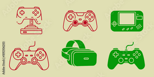 Gaming controllers and accessories games console handheld