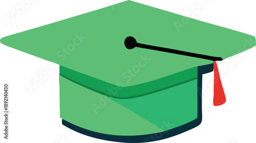 Celebrating academic achievement with a graduation cap