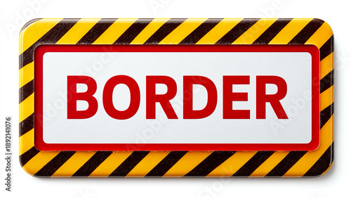 Legal alert border lines framing urgent information, compliance notification emphasis, attention guidance, and regulatory communication clarity