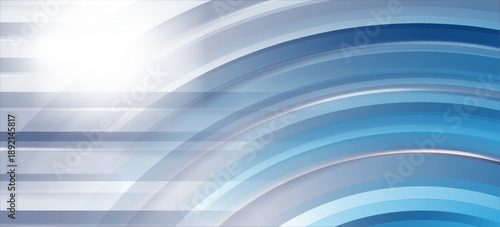 Blue and white high speed lines. Fast lines background. Dynamic motion light trails. Vector Illustration.eps10