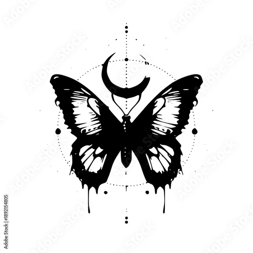 Creepy black spider with sharp legs and a menacing presence