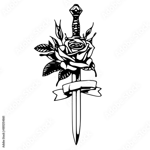 Majestic griffin with powerful wings and sharp claws in striking pose