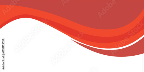 Photography Vector red line background curve element with white space for text and message d
