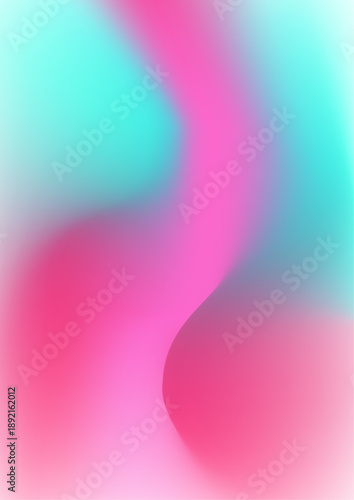 A high quality abstract background with a soft blend of cyan and pink colors creating a dreamlike fluid texture