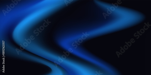 Abstract blue-black gradient background image