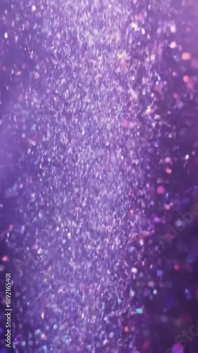 Seamless Looping Glitter Stress the technical aspect of a perfectly looping video, ideal for continuous playback in digital media.