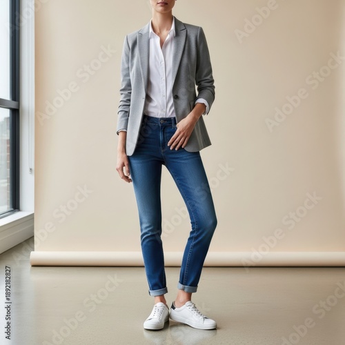 Clean Contemporary Outfit Display