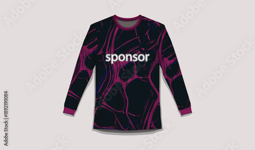 Professional Long Sleeve Soccer Jersey Design