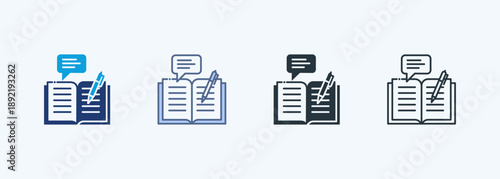 Storytelling Multiple Style Icon Collection