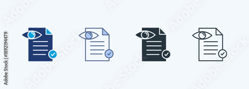 Read Only Paper Multiple Style Icon Collection