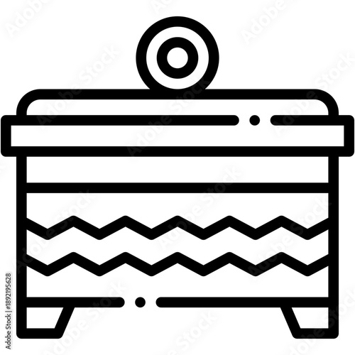 Charity Donation and Community Support Vector Icon