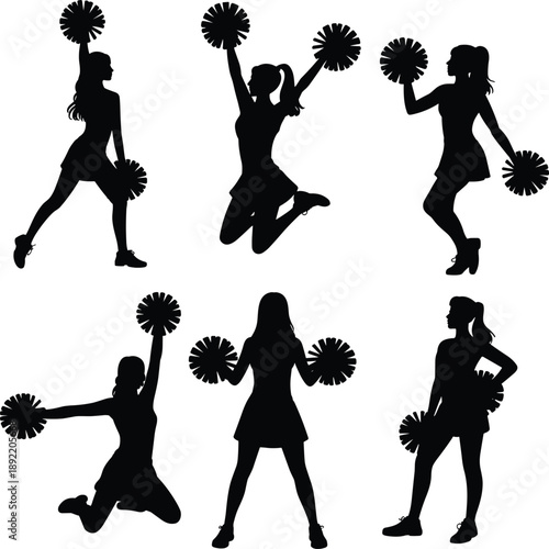 Large collection of ancient spear and polearm silhouettes featuring various historical weapon designs for medieval combat and warrior illustrations.