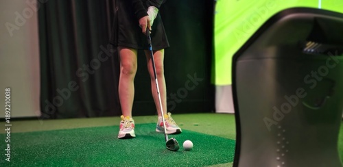 Wallpaper Mural Sensor for playing on a golf simulator concept Torontodigital.ca