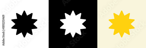 ギラギラ・衝撃・セールのアイコン