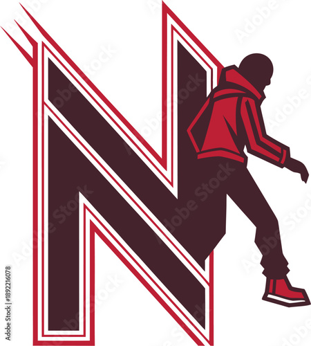 abstract--minimalist--letter-n--angular.eps