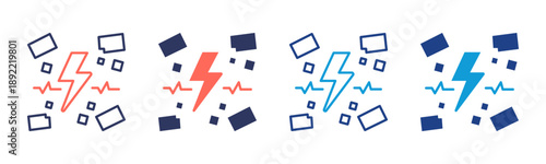 Disruption Consistent and versatile vector icons illustrating essential concepts in various styles