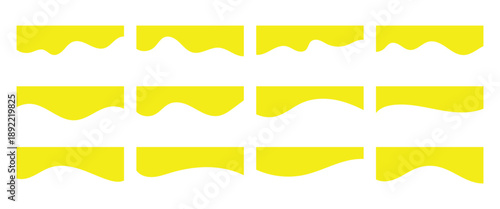 Geometric shapes curve lines abstract website divider used for Website Layouts and Decorative Element. Vector illustration.