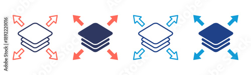 Scalability Consistent and versatile vector icons illustrating essential concepts in various styles
