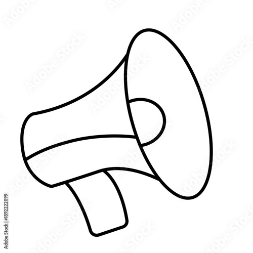 vector loudspeaker icon