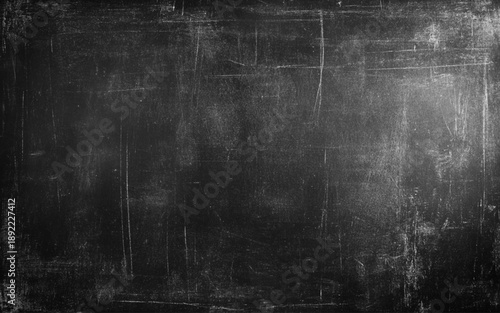 Dark Blackboard of Chalkboard Texture Background.