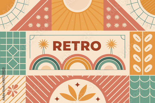 Stunning Retro Inspired Mid Century Creative Visual