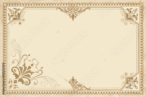 Vintage With Distressed Paper Creative Visual Suitable for Design