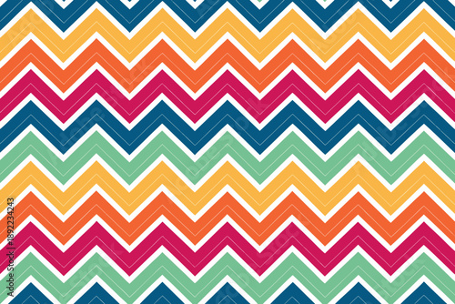 Featuring With Zigzag Lin Vibrant Creative Visual