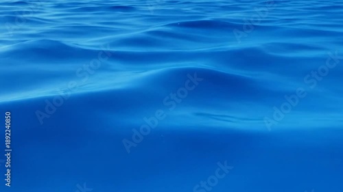 blue water waves backgrounds.4k